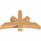 Ekena Millwork Alberta Smooth Timber Gable Bracket, Western Red Cedar, 48"W x 30"H x 5 1/2"D x 5 1/2"F, 15/12 Pitch GBW048X30X0606ALB00SWR - alternate 4
